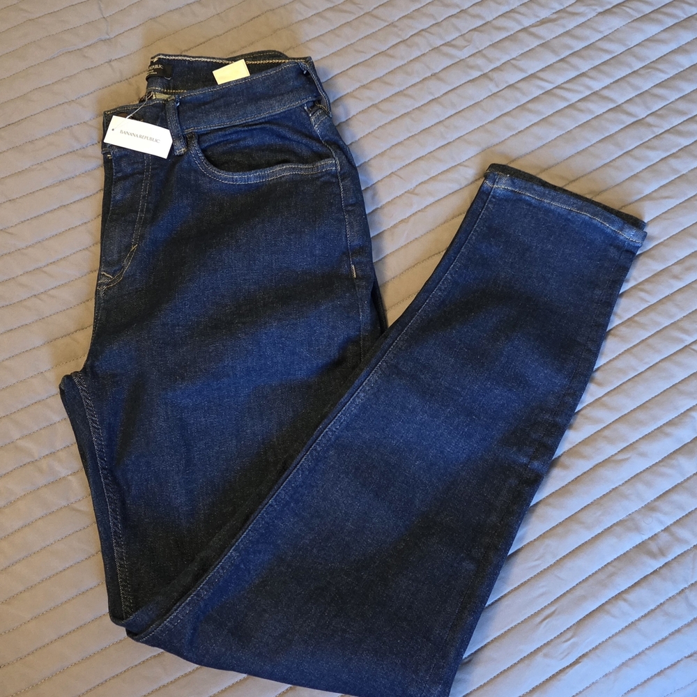Banana Republic Deep Indigo Jeans 32x32